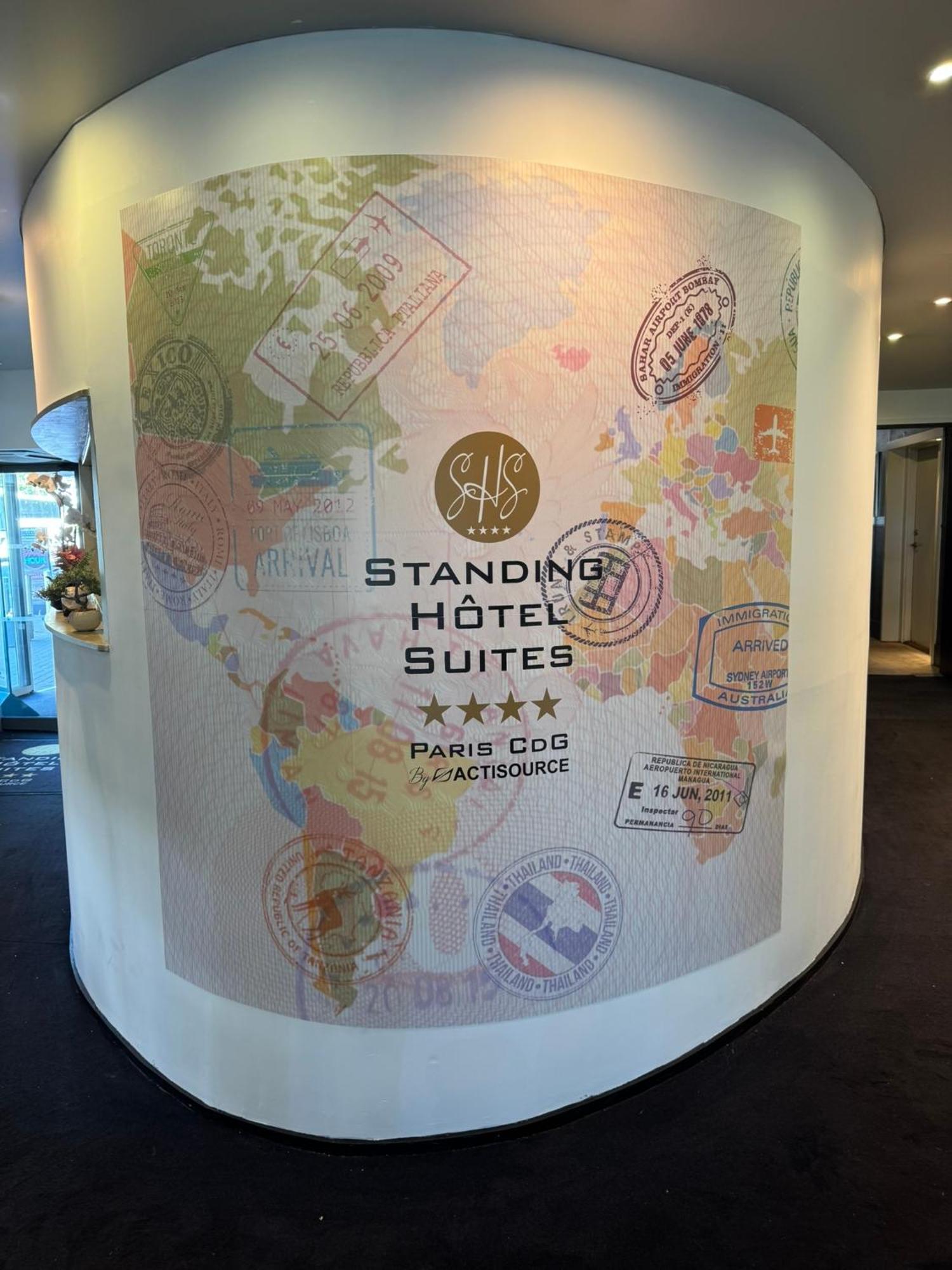 Standing Hotel Suites By Actisource Roissy-en-France Exterior foto